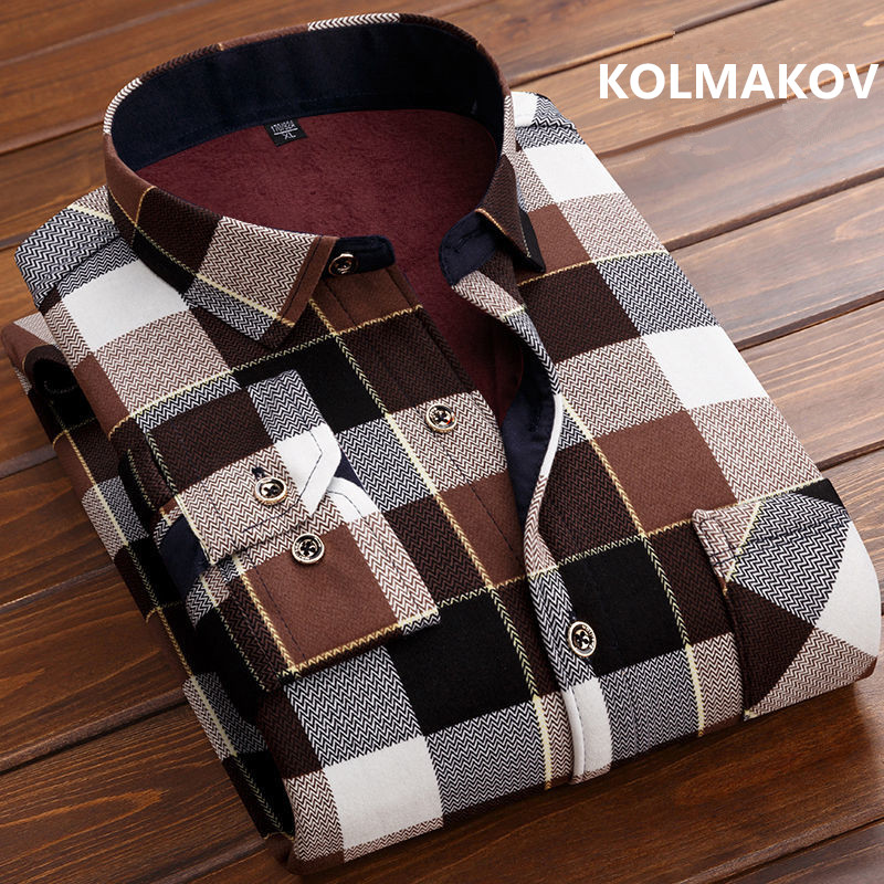 Flannel Shirt Lined - 2026 winter Men's fashion smart casual