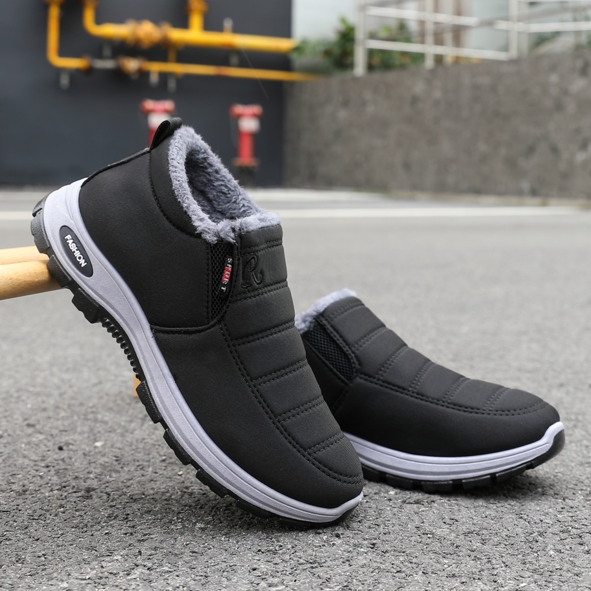 Waterproof Winter Boot - Fleece-lined and warm, stylish and versatile,