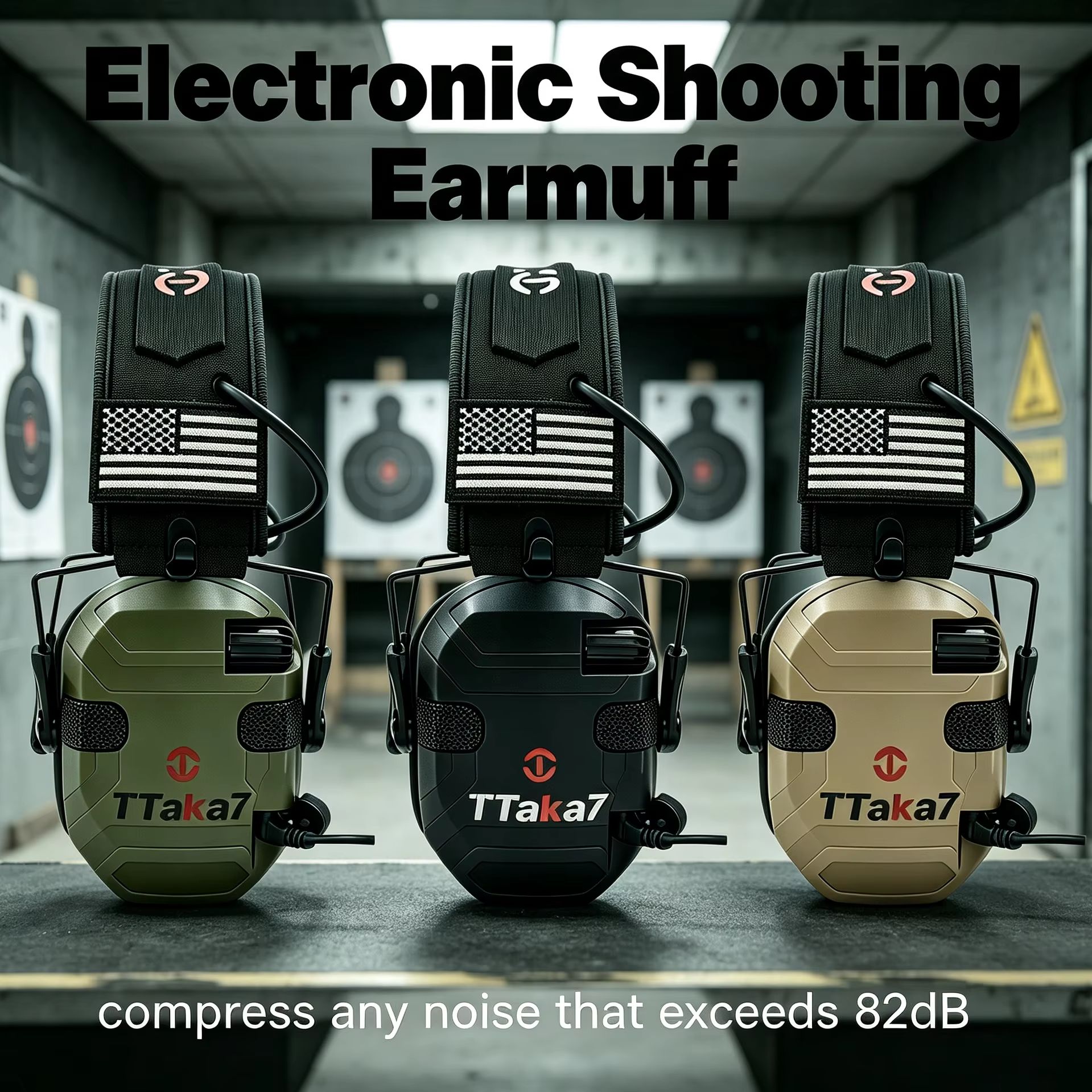 New Tactical Electronic Shooti - Earmuffs Foldable recension och pris