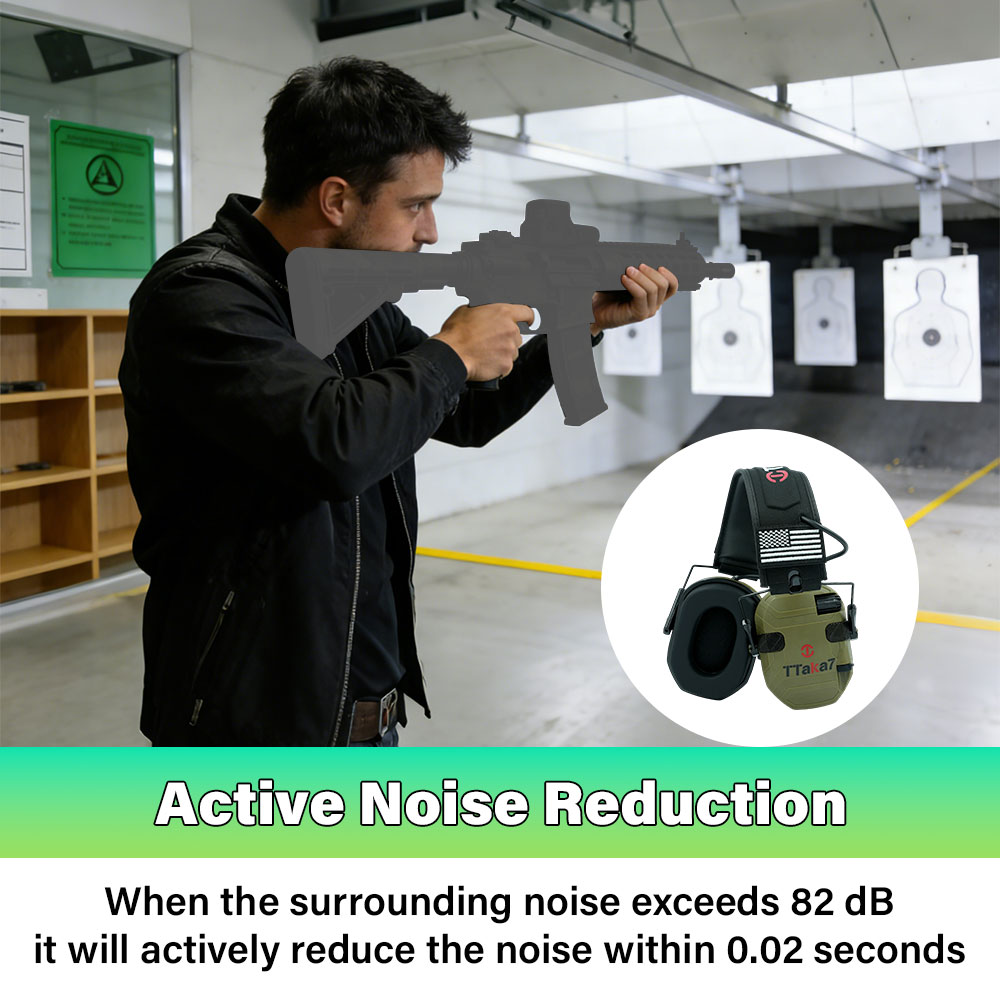 New Tactical Electronic Shooti - Earmuffs Foldable recension och pris