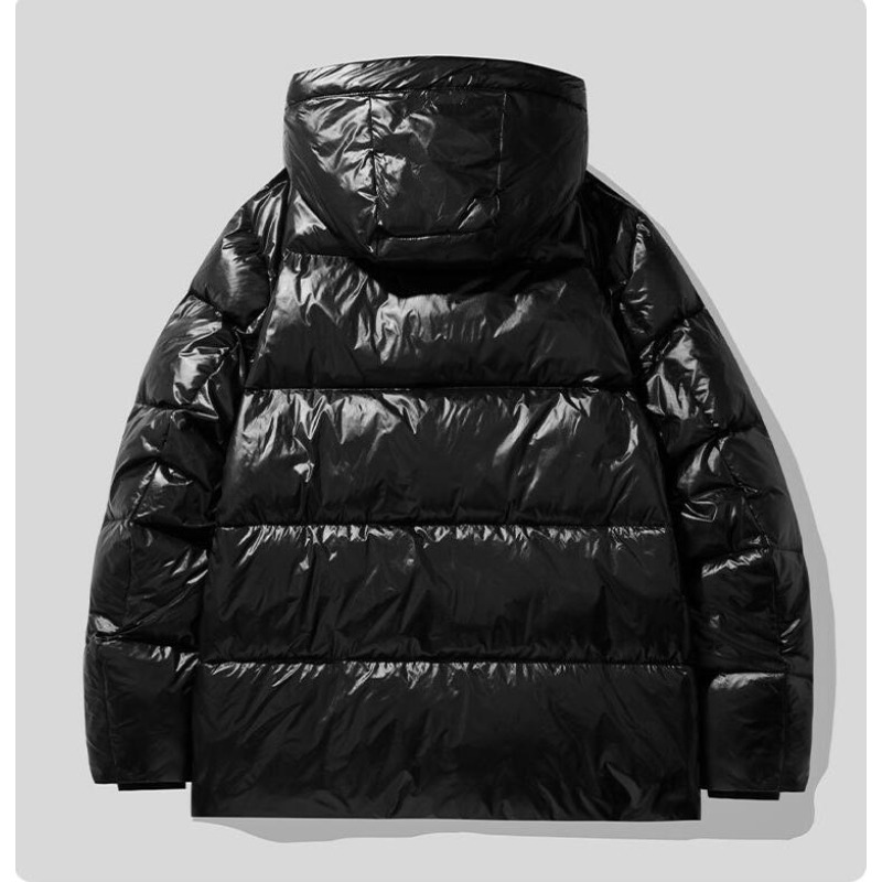 New Winter Men Hooded Black Sh - Down Jacket Packable recension och pris