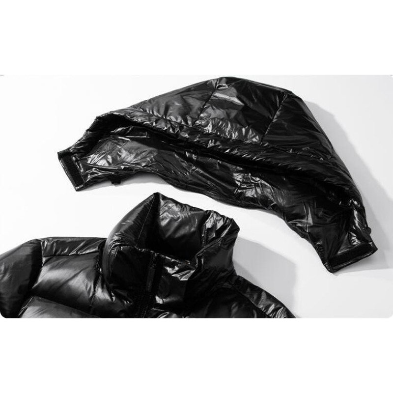 New Winter Men Hooded Black Sh - Down Jacket Packable recension och pris