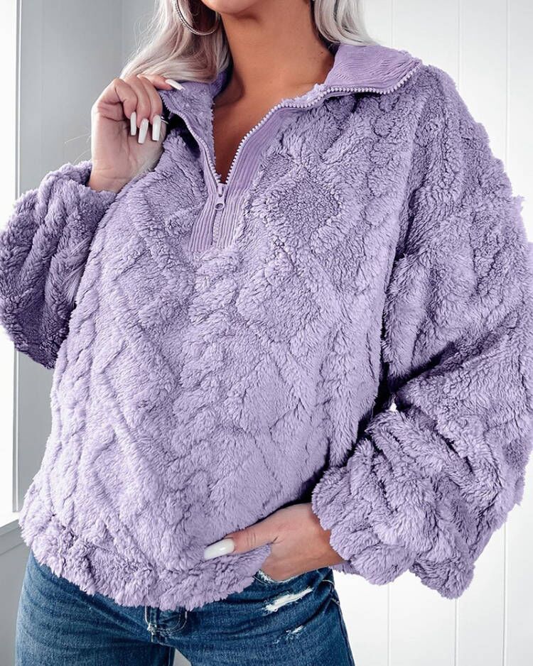 Women Sherpa Fleece Pullover H - Sherpa Hoodie Fleece recension och pris