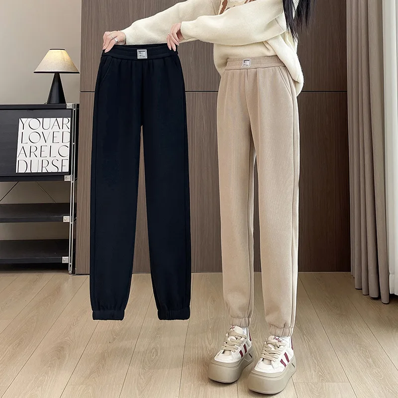 Winter New Thickened Fleece Li - Corduroy Pant Warm recension och pris