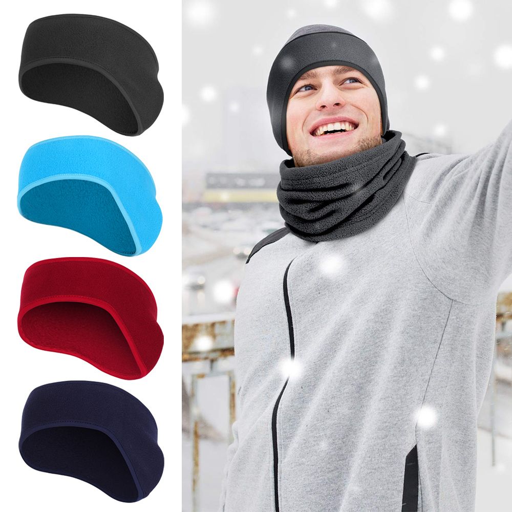 1Pcs Hair Bands Hair Sweat Fle - Fleece Ear Warmer Band recension och pris