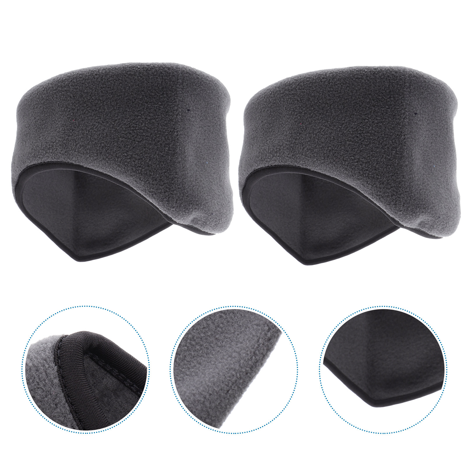 2Pcs Warm Windproof Ear Warmer - Fleece Ear Warmer Band recension och pris