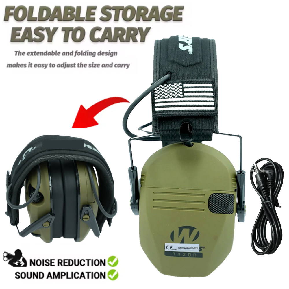 Protective earmug,ultra-thin e - Earmuffs Foldable recension och pris