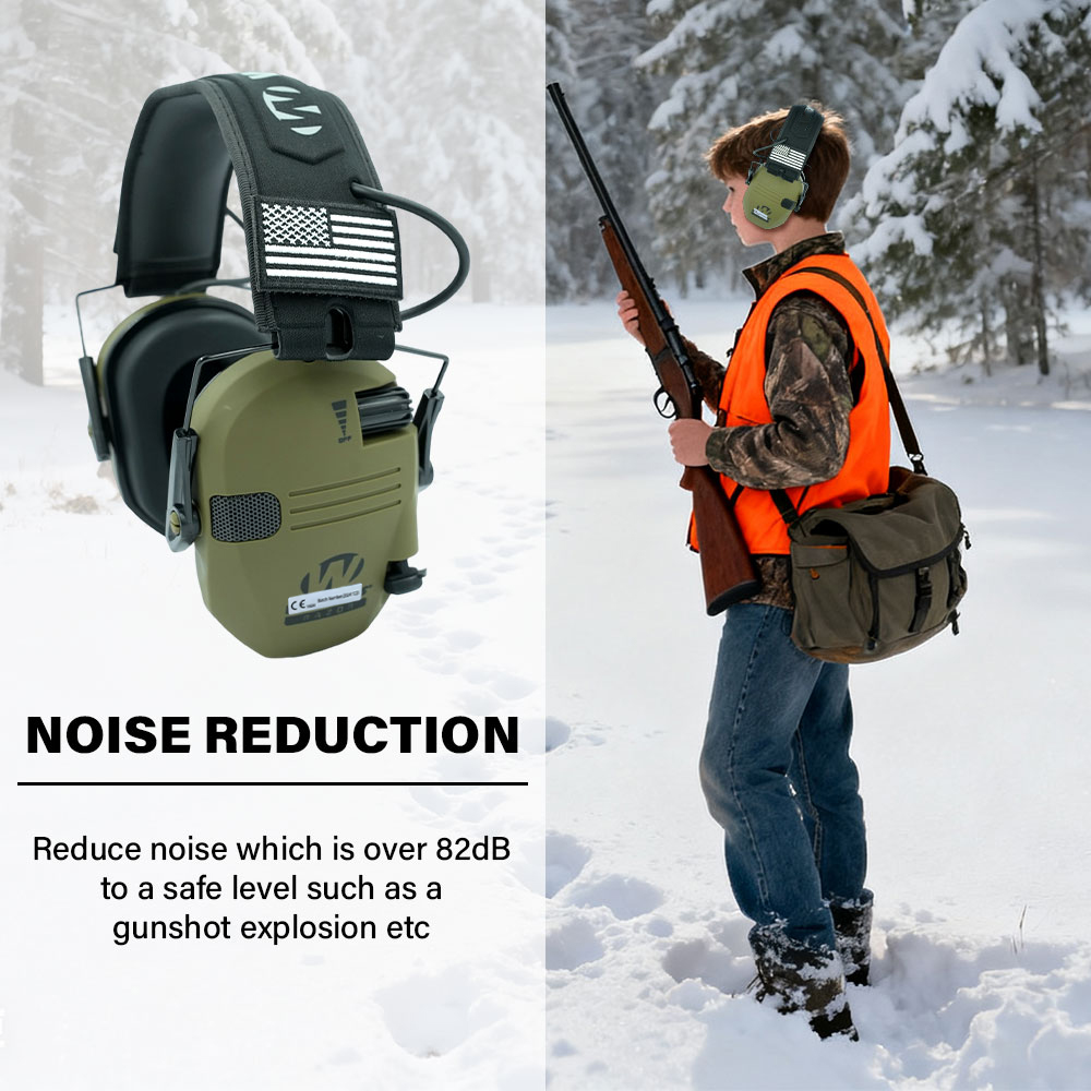 Protective earmug,ultra-thin e - Earmuffs Foldable recension och pris